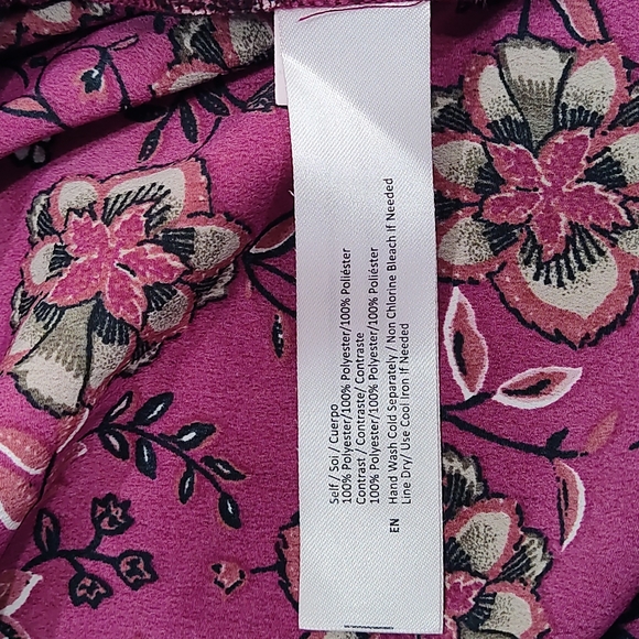 Band of Gypsies Boho Floral Bell Sleeve Top - Picture 11 of 11